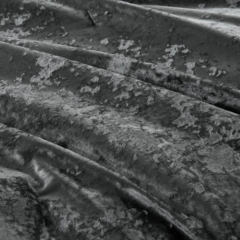 GDF Studio - Arya Crushed Velvet Sherpa Reversible Comforter Set