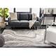 SAFAVIEH Craft Clytie Modern Abstract Marble Pattern Rug