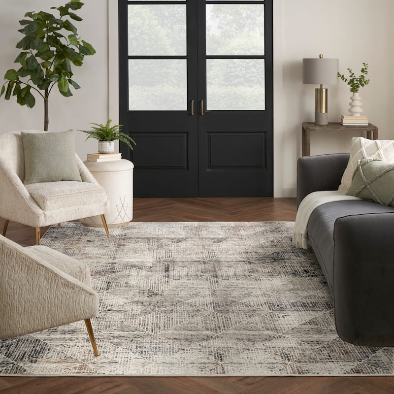 Nourison Eco-Friendly Indoor Abstract Area Rug