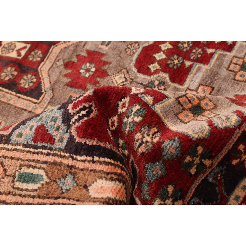 ECARPETGALLERY Hand-knotted Konya Anatolian Red Wool Rug - 3'11 x 6'6