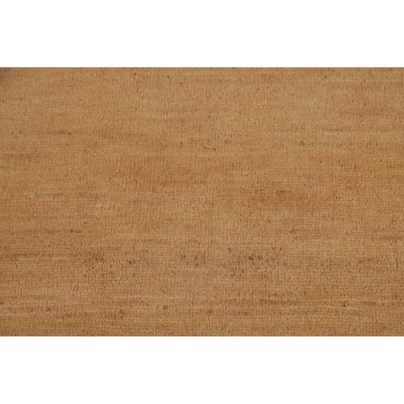 Contemporary Gabbeh Oriental Area Rug Tribal Hand-Knotted Wool Carpet - 5'6" x 7'10"