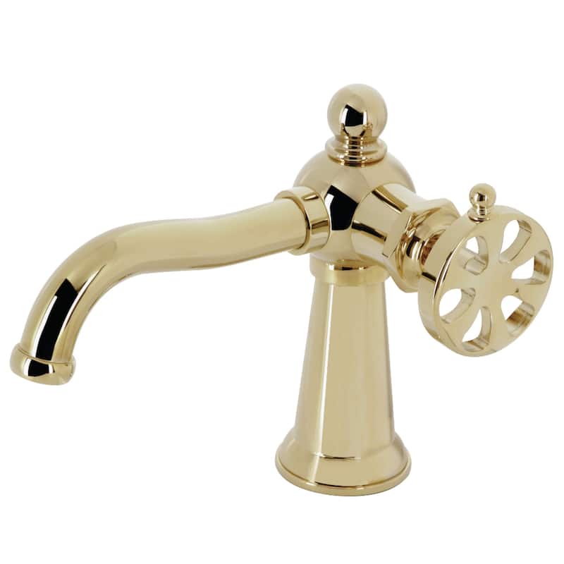 Kingston Brass Belknap Single Hole Bathroom Faucet - Polished Brass