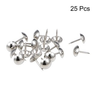 Upholstery Nails Tack 11mm Head Dia Round Thumb Push Pin 25 Pcs - 11mm ...