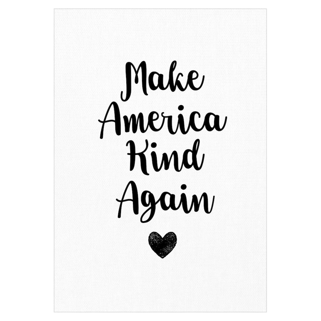 Make America Kind Canvas Art Print