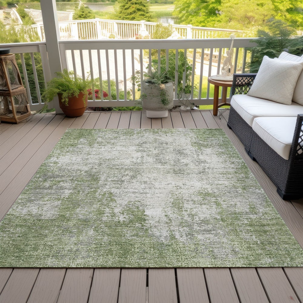 Machine Washable Indoor/ Outdoor Chantille Rug