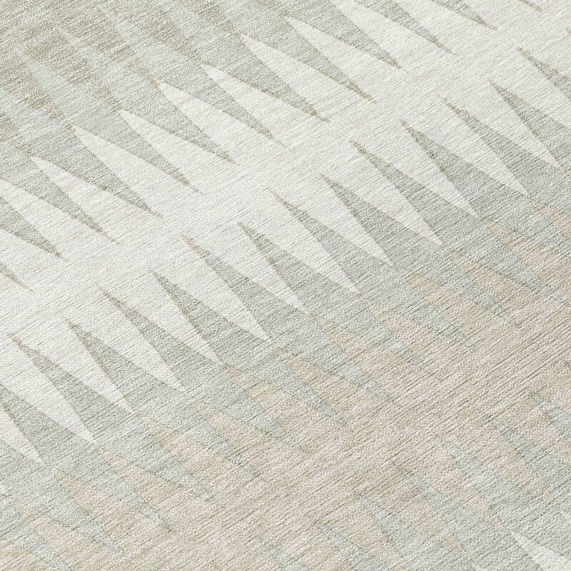 Machine Washable Indoor/ Outdoor Chantille Contemporary Rug