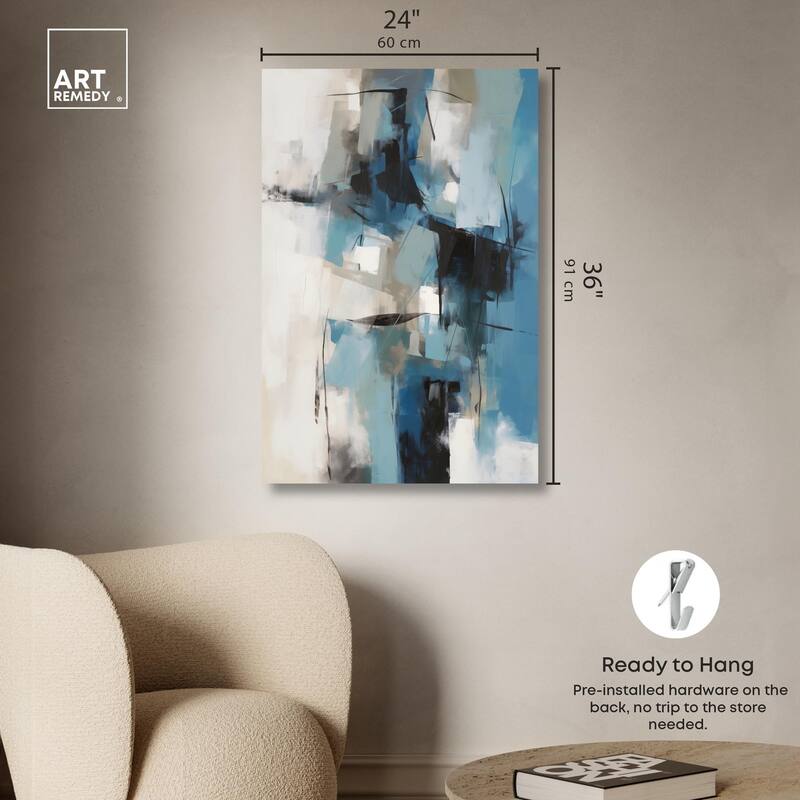 Glimpse of Infinity II Canvas by Art Remedy, Gallery Wrapped