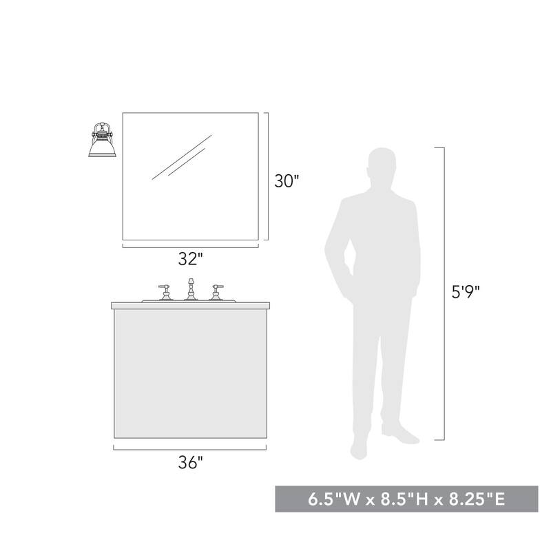 Duncan 1-light Bath Vanity