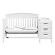 preview thumbnail 21 of 44, Graco Benton 4-in-1 Convertible Crib and Changer – GREENGUARD Gold Certified, Crib and Changing Table Combo