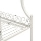 preview thumbnail 19 of 53, SAFAVIEH Amaris Victorian Wrought Iron 4-Tier Outdoor Bakers Rack. - 25" W x 15" D x 63" H