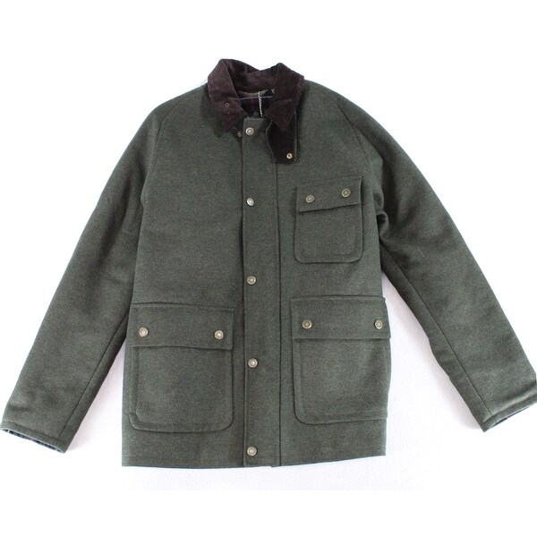barbour wool jacket