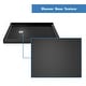 preview thumbnail 12 of 13, DreamLine SlimLine 32 in. D x 32 in. W x 2 3/4 in. H Double Threshold Shower Base - 32" x 32"