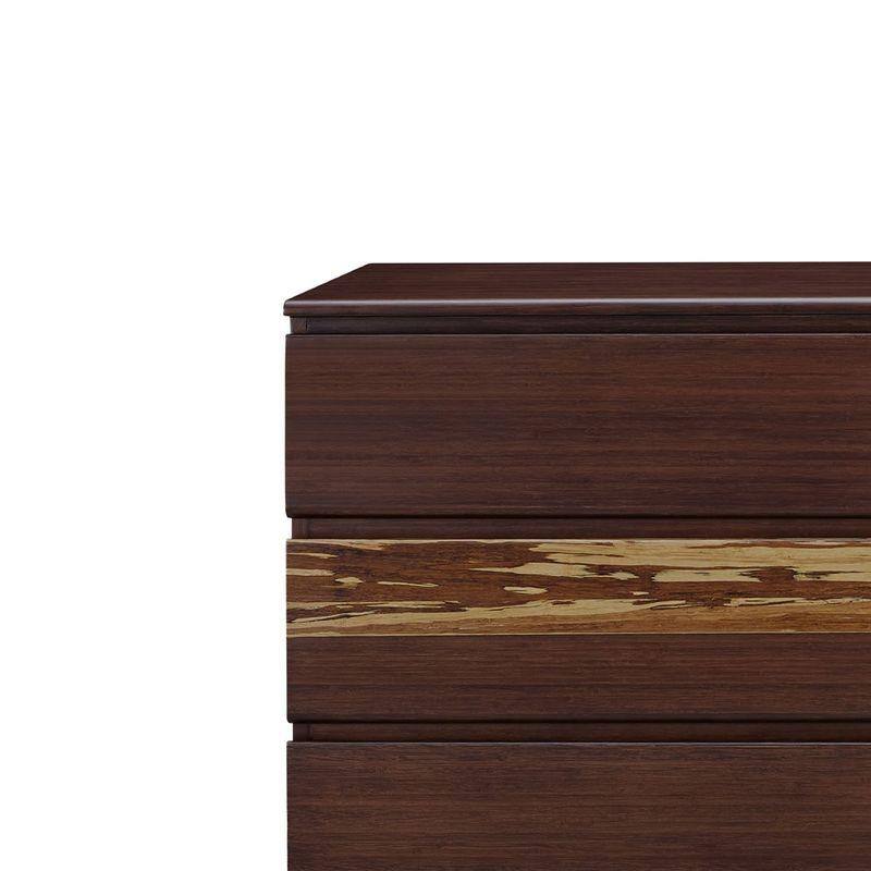 Sarah Six Drawer Double Dresser, Golden