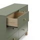 preview thumbnail 25 of 50, Storkcraft California 6 Drawer Dresser - GREENGUARD Gold Certified, Interlocking Drawer System