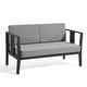preview thumbnail 59 of 195, Outdoor Teak Solid Wood Patio Furniture Set Loveseat Armchair Table Collection