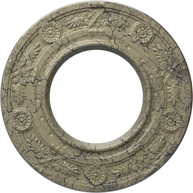 8"OD x 3 7/8"ID x 1/2"P Daniela Ceiling Medallion