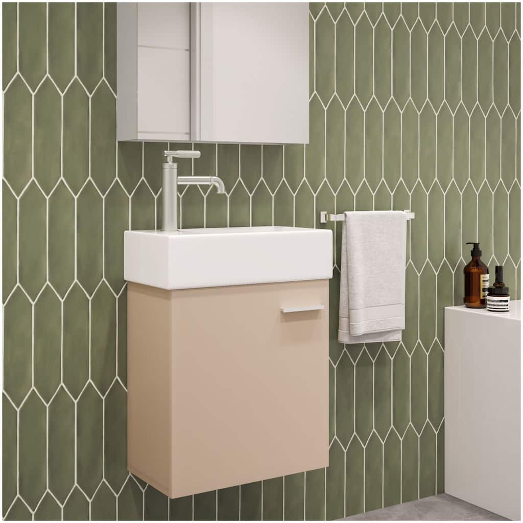 Swiss Madison SM-BV616 Colmer 19" Wall Mounted Single Basin Vanity Set