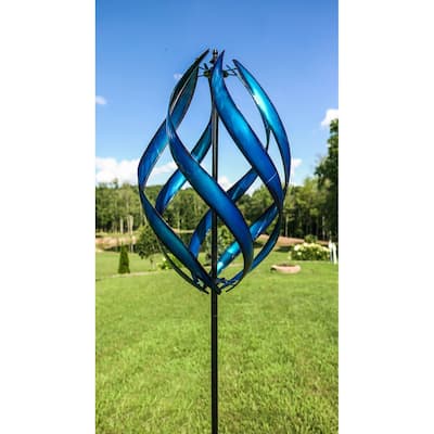 Blue Stratus Wind Spinner