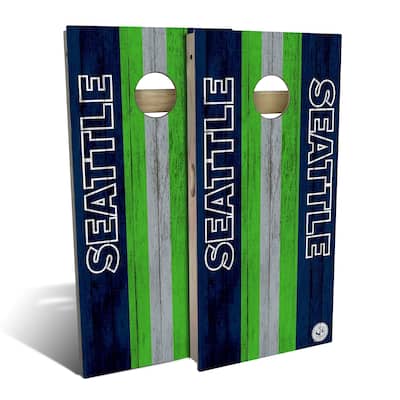 Seattle Football Outdoor Cornhole Board Set