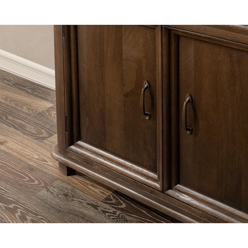 Classic Home Brookside 4-Door Mango wood Sideboard Buffet