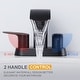 preview thumbnail 34 of 41, WOWOW 4 in. Centerset Double Handle Waterfall Bathroom Sink Faucet