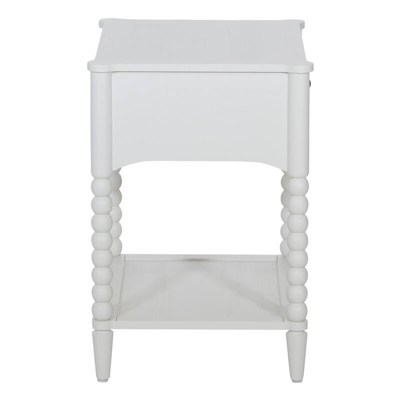 Spindle Single Drawer Night (1-Year Warranty)