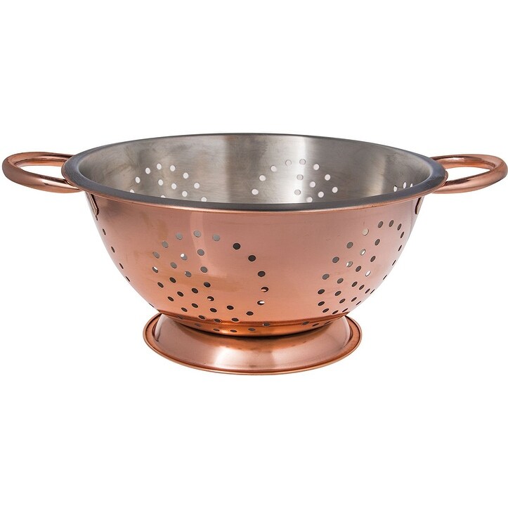 5 qt stainless steel colander