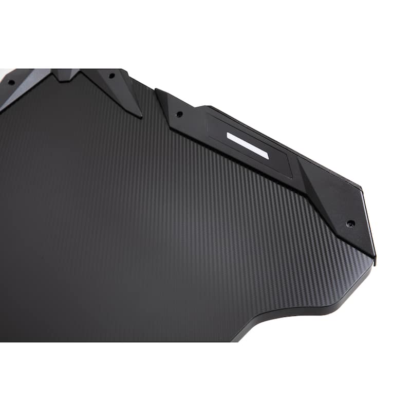 Quico Gaming Desk, Carbon Fiber Top and Z-shaped Iron Legs