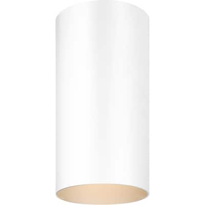 Volume Lighting Single Light 6" Wide Flush Mount Ceiling Fixture