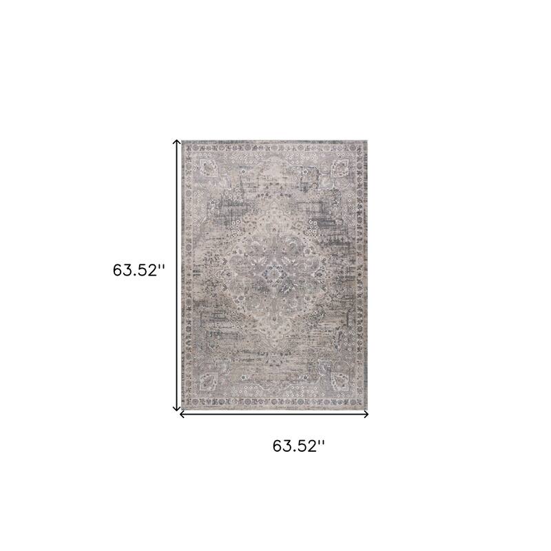 Bike Distressed Stain Resistant Woven Durable Area Rug By HomeRoots