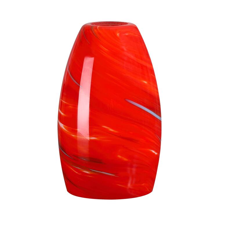Pendant Shade for Mini Pendant Light Chandelier Ceiling Light Fixture - 1 Pack - Orange