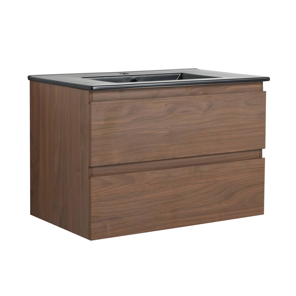 Topcraft Wall-Mounted Bathroom Vanity With Sink