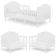 preview thumbnail 3 of 19, Sweetpea Baby Rose 3-in-1 Convertible Toddler Bed