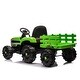 preview thumbnail 53 of 98, 12V Farm Vehicle Ride-On Car with Remote Control, LED Lights, and Realistic Design