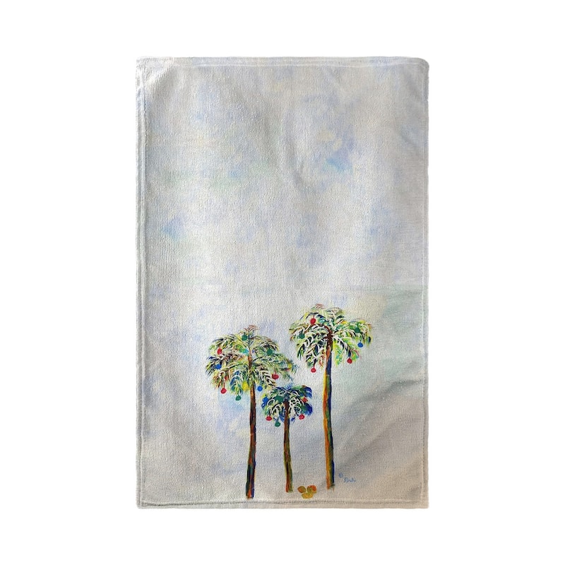 Christmas Palms Kitchen Towel - 16x25