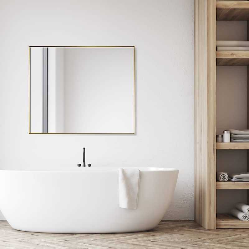 Altair Sassi Bathroom/Vanity Aluminum Framed Wall Mirror