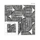 preview thumbnail 12 of 10, Seabrook Designs Piper Geometric Non-Woven Unpasted Wallpaper