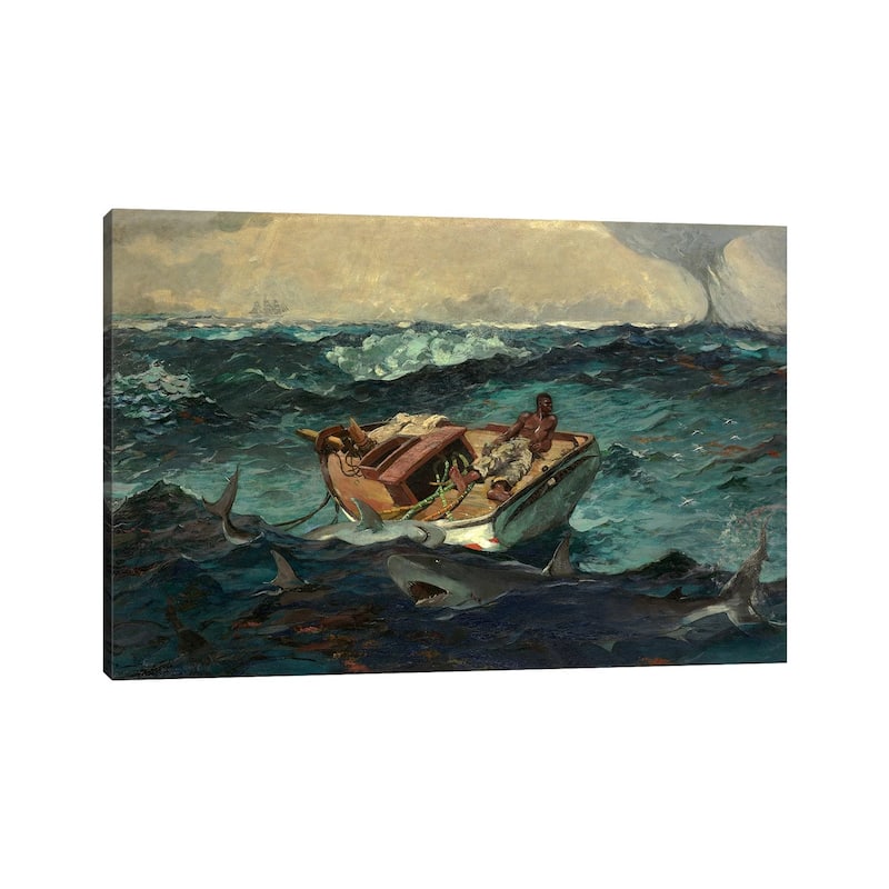 iCanvas "The Gulf Stream, 1899" by Winslow Homer Canvas Print