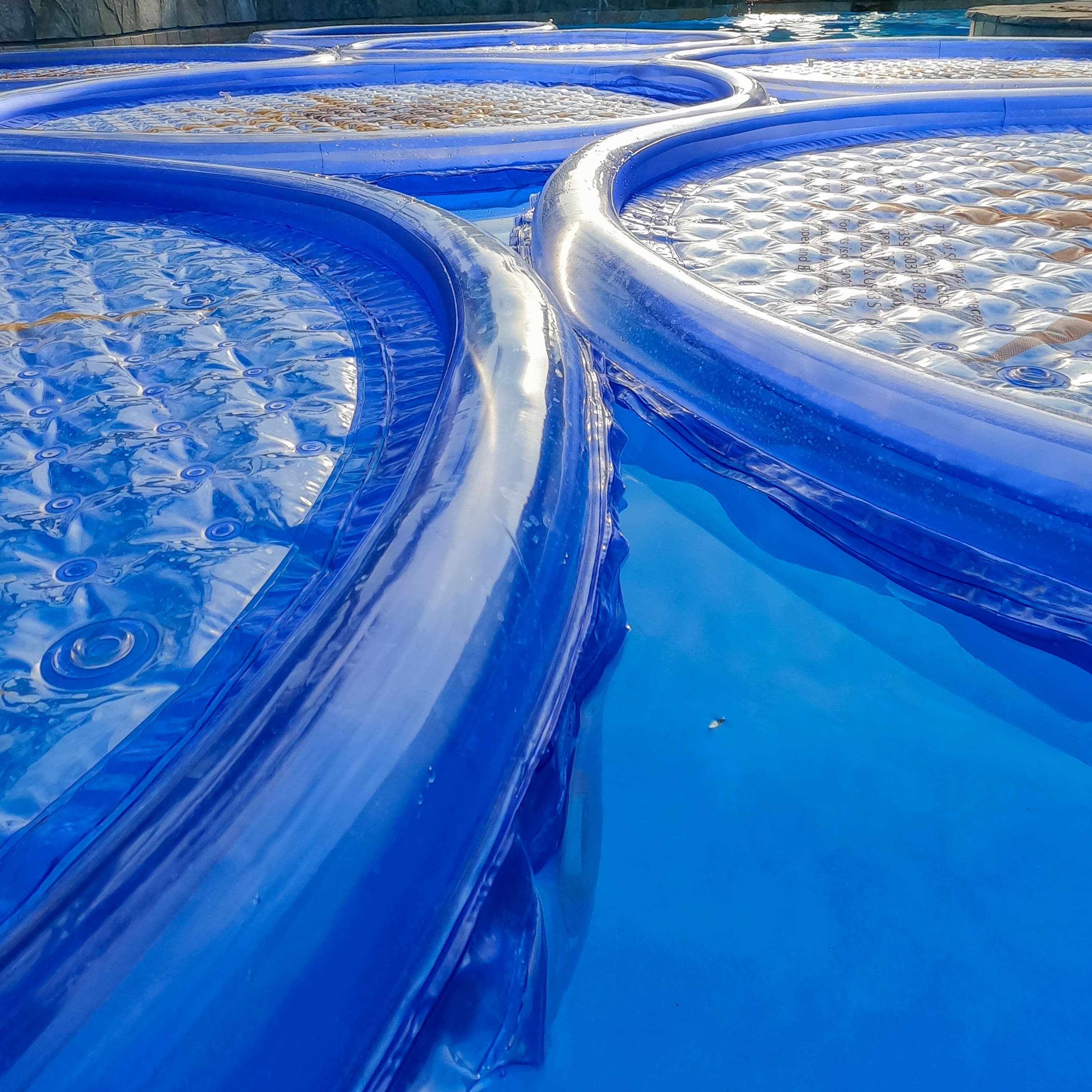 Solar Sun Rings UV Resistant Pool Spa Heater Circular Solar Cover, SSRA Sunburst