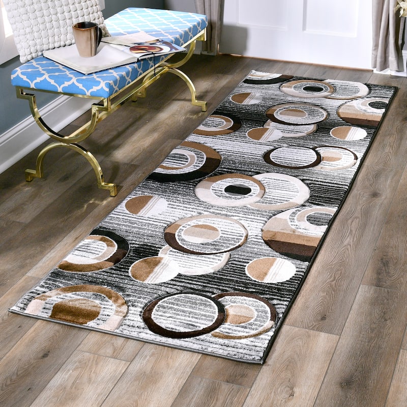 Orelsi Collection Abstract Area Rug