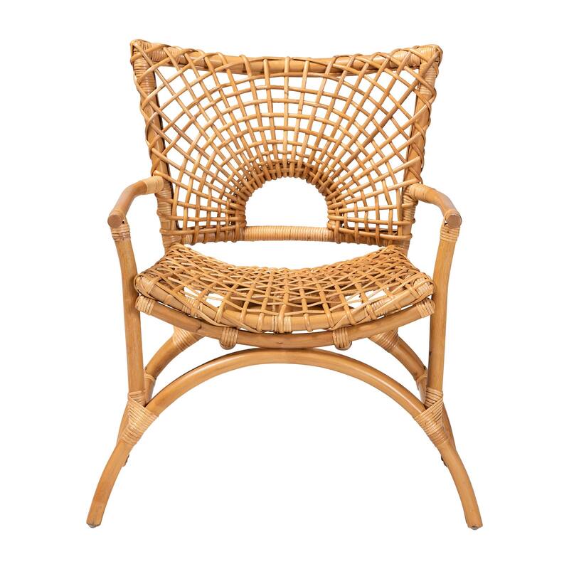 Mamba Bohemian Natural Rattan Arm Chair