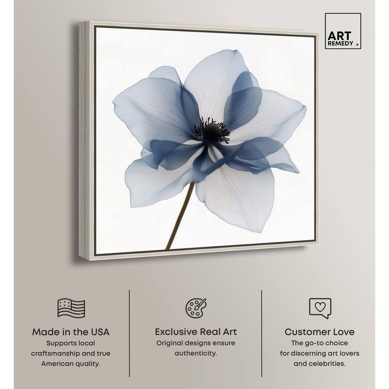 Morning Petalia II Canvas by Art Remedy