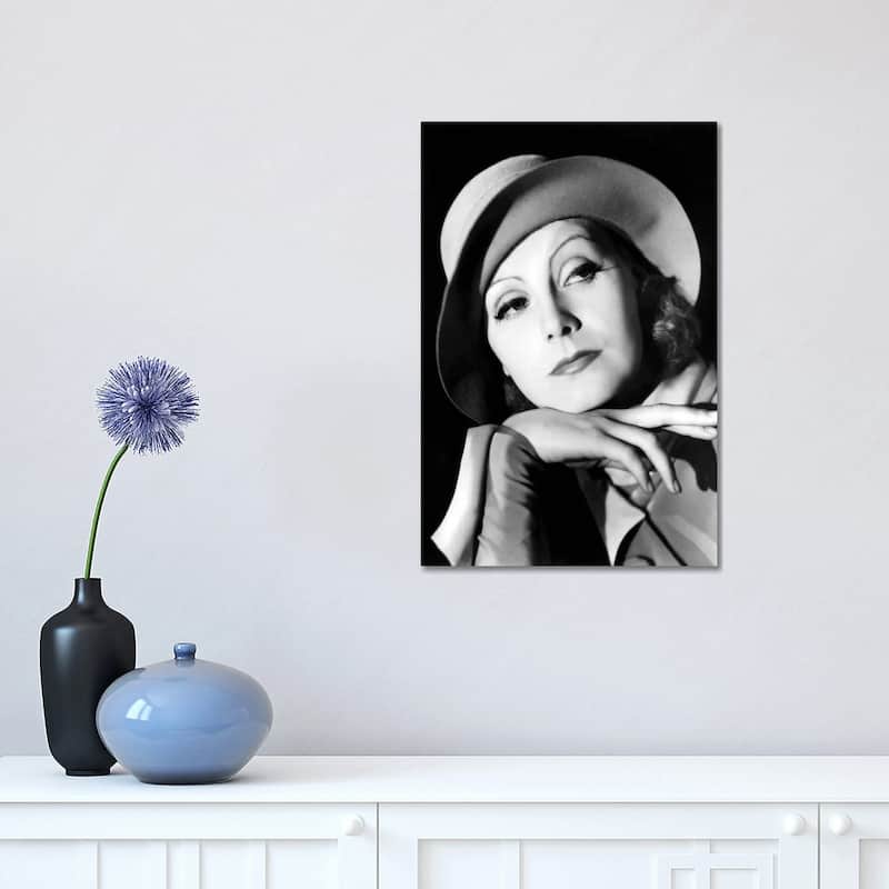 iCanvas "Greta Garbo in 1932" by Rue Des Archives Canvas Print - 18x12x1.5