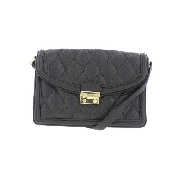 vera bradley black leather purse