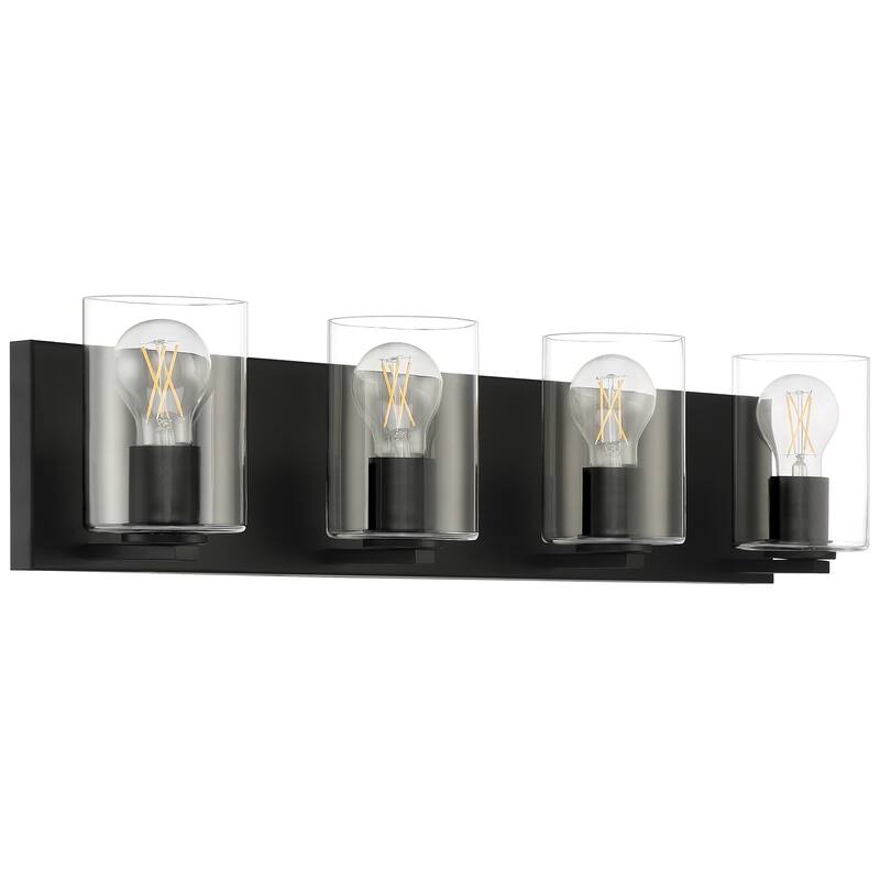 Access Lighting Oslo 4 Light LED Vanity - Matte Black - Matte Black