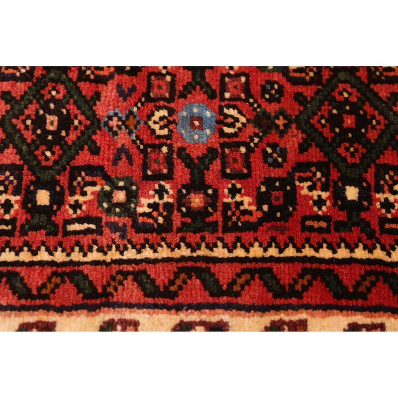 ECARPETGALLERY Hand-knotted Andelz Red Wool Rug - 2'8 x 9'7