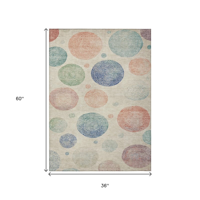 HomeRoots Geometric Transitional Rectangle Outdoor Rug