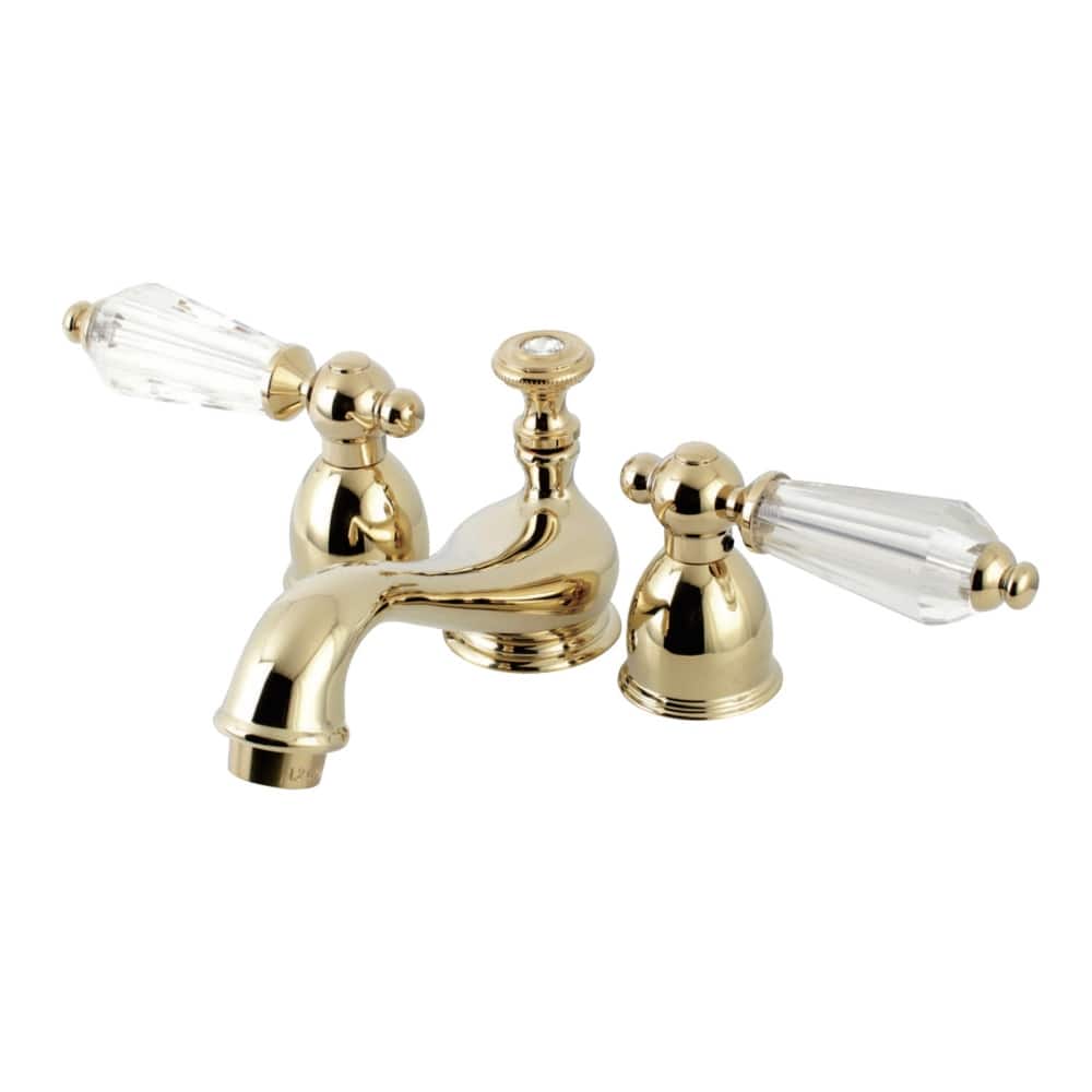 Kingston Brass Wilshire 1.2 GPM Widespread Bathroom Faucet with Pop-Up
