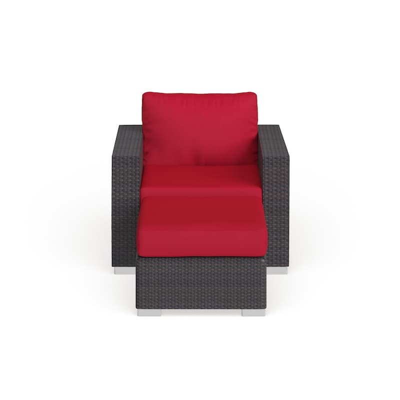 Gather 4 Piece Outdoor Patio Sectional Set