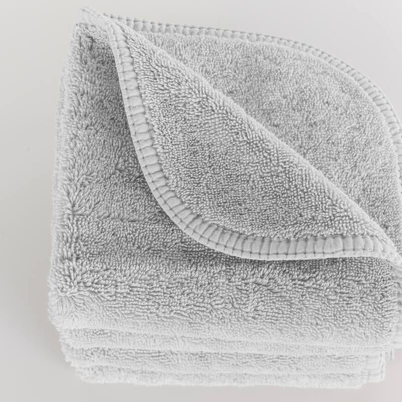 Jennifer Adams Lago Washcloth - Heather Gray